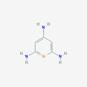 molecular formula C5H8N3Si B12604467 CID 78064685 