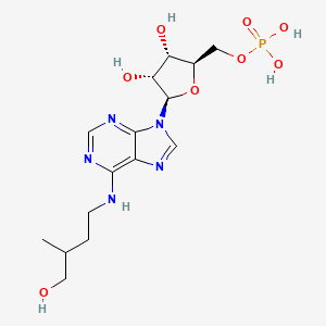 molecular formula C15H24N5O8P B1260463 Dihydrozeatin riboside monophosphate CAS No. 31284-94-3