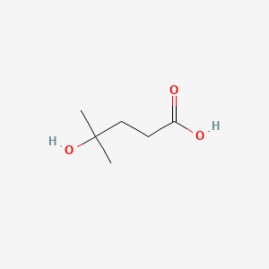 molecular formula C6H12O3 B1260482 4-Hydroxy-4-methylpentanoic acid CAS No. 23327-19-7