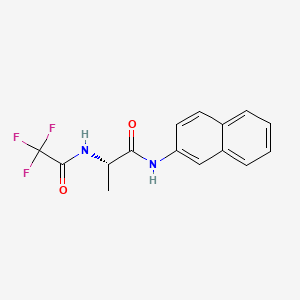 molecular formula C15H13F3N2O2 B12604851 N-Naphthalen-2-yl-N~2~-(trifluoroacetyl)-L-alaninamide CAS No. 644985-81-9