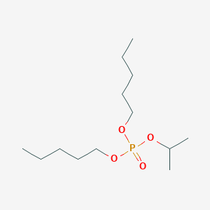 molecular formula C13H29O4P B12604907 Dipentyl propan-2-yl phosphate CAS No. 646450-45-5