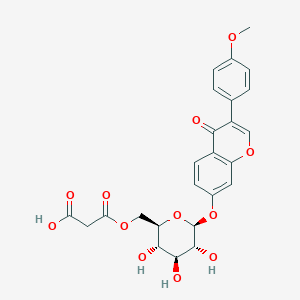 molecular formula C25H24O12 B1260494 Formononetin 7-O-glucoside-6''-O-malonate 