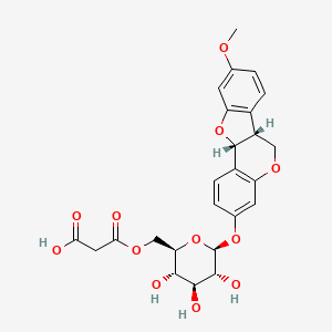 Medicarpin 3-O-glucoside-6'-malonate