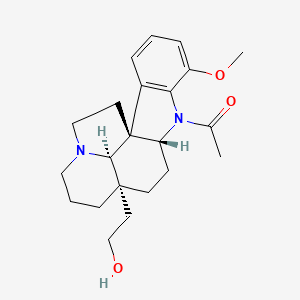 molecular formula C22H30N2O3 B1260507 N-Acetylcylindrocarpinol 