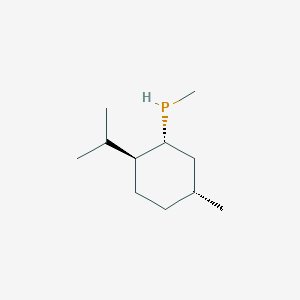 molecular formula C11H23P B12605181 Methyl[(1R,2S,5R)-5-methyl-2-(propan-2-yl)cyclohexyl]phosphane CAS No. 884598-36-1