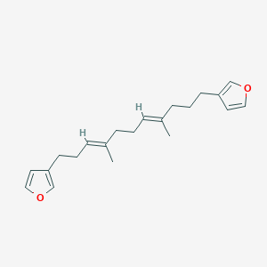 molecular formula C21H28O2 B1260520 Anhydrofurospongin-1 