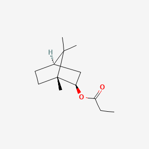 molecular formula C13H22O2 B1260535 Isobornyl propanoate CAS No. 2756-56-1