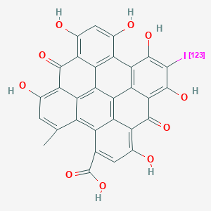 mono-[123I]iodohypericin monocarboxylic acid