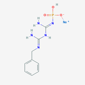 molecular formula C9H13N5NaO3P B1260540 Benfosformine CAS No. 51287-66-2