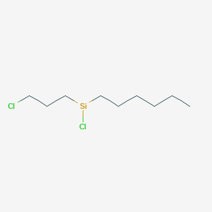 molecular formula C9H19Cl2Si B12605522 CID 78069308 
