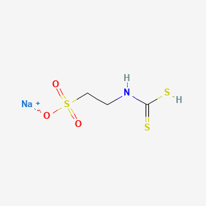 Taurine N-carbodithioic acid