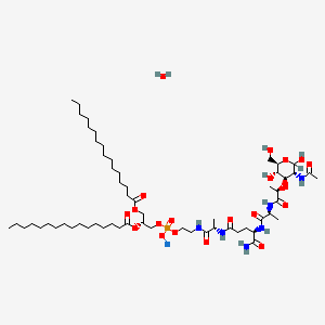 molecular formula C59H110N6NaO20P B1260562 Mepact 