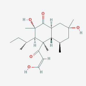 molecular formula C21H34O5 B1260572 Betaenone C CAS No. 85269-25-6