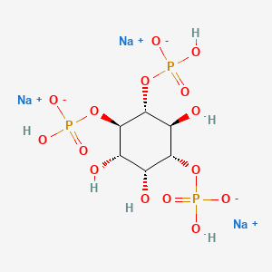 molecular formula C6H12Na3O15P3 B1260579 D-myo-Inositol-1,4,5-triphosphate trisodium 