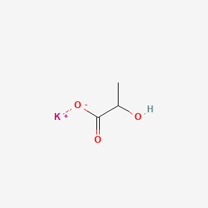 molecular formula C3H6KO3 B1260581 Potassium lactate CAS No. 996-31-6