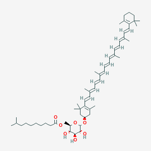 molecular formula C57H86O7 B1260588 Thermocryptoxanthin-11 