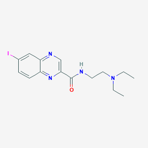 N-(2-diethylaminoethyl)-6-iodoquinoxaline-2-carboxamide