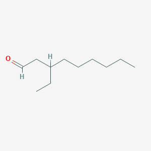 molecular formula C11H22O B12606152 3-Ethylnonanal CAS No. 917871-00-2