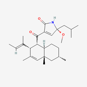 molecular formula C27H41NO3 B1260619 Myceliothermophin C 