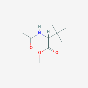 molecular formula C9H17NO3 B126062 Methyl 2-acetamido-3,3-dimethylbutanoate CAS No. 143005-55-4