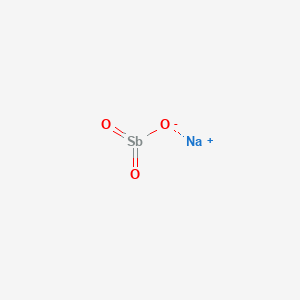 molecular formula NaO3S B1260624 sodium;oxido(dioxo)-λ5-stibane 