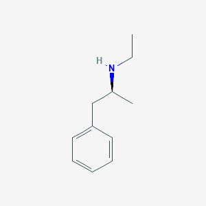 Benzeneethanamine, N-ethyl-alpha-methyl-, (S)-