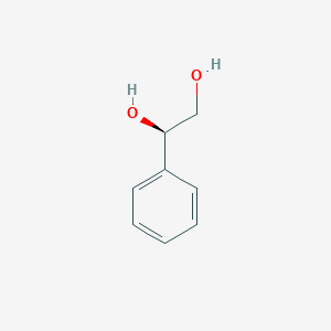 molecular formula C8H10O2 B126064 (R)-(-)-1-Phenyl-1,2-ethanediol CAS No. 16355-00-3