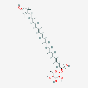 (3R,2'S)-Myxol 2'-(2,4-di-O-methyl-alpha-L-fucoside)