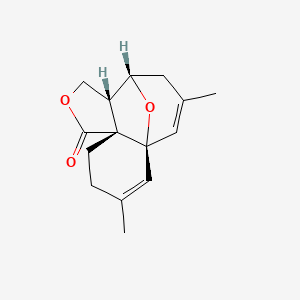 molecular formula C15H18O3 B1260647 Anthecularin 