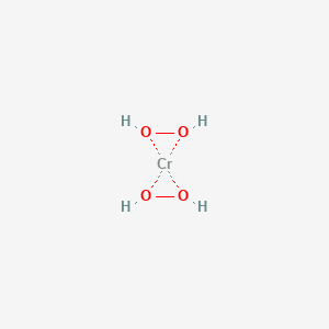 molecular formula CrH4O4 B1260663 Diperoxidochromium 