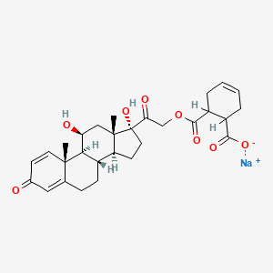 molecular formula C29H35NaO8 B1260667 Fenicort CAS No. 10059-14-0