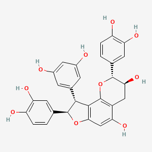 molecular formula C29H24O10 B1260688 jezonocinol A 