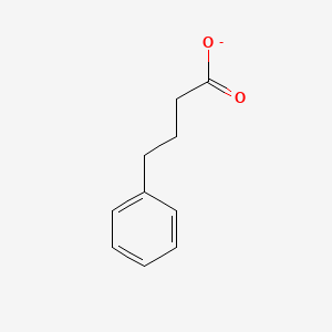 molecular formula C10H11O2- B1260699 4-Phenylbutyrate 