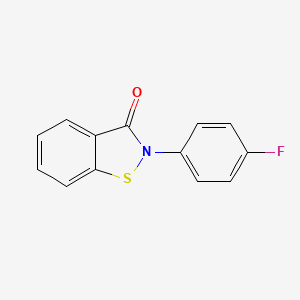 2-(4-Fluorophenyl)-1,2-benzothiazol-3-one