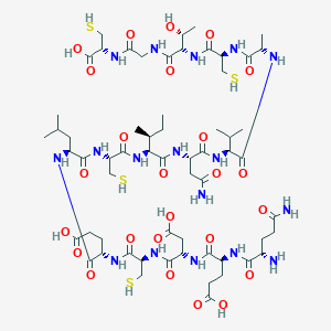 molecular formula C61H101N17O25S4 B126073 Uroguanylin CAS No. 152175-68-3