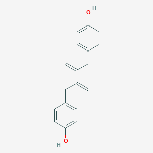 molecular formula C18H18O2 B126075 Anolignan B CAS No. 158081-98-2