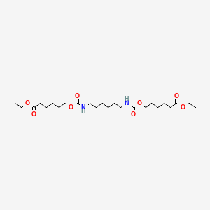molecular formula C24H44N2O8 B12607862 Diethyl 8,17-dioxo-7,18-dioxa-9,16-diazatetracosane-1,24-dioate CAS No. 644991-74-2