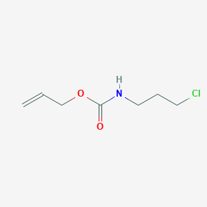 molecular formula C7H12ClNO2 B12607967 Prop-2-en-1-yl (3-chloropropyl)carbamate CAS No. 647027-78-9