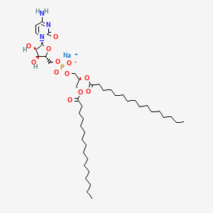 molecular formula C44H79N3NaO12P B1260802 Ara-cmp-dipalmitin CAS No. 83208-25-7