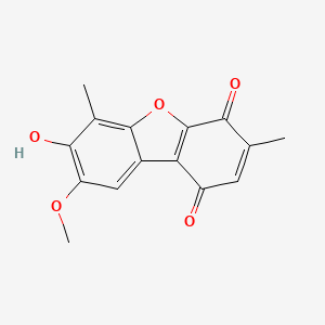 molecular formula C15H12O5 B1260815 Xylariaquinone A 