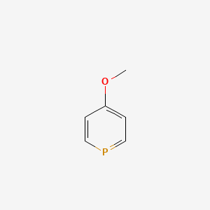 molecular formula C6H7OP B12608379 4-Methoxyphosphinine CAS No. 646063-84-5