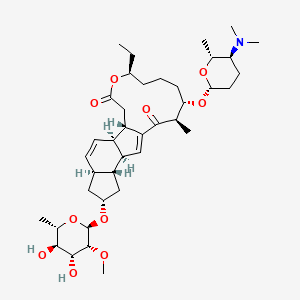 molecular formula C39H61NO10 B1260845 Spinosyn P 
