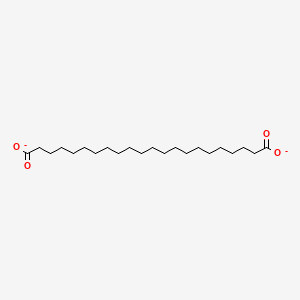 molecular formula C22H40O4-2 B1260847 Docosanedioate 