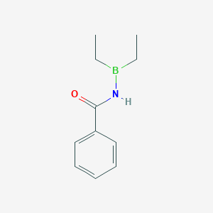 molecular formula C11H16BNO B126085 N-(Diethylboryl)benzamide CAS No. 150465-95-5