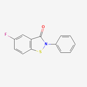 molecular formula C13H8FNOS B1260850 ML089 