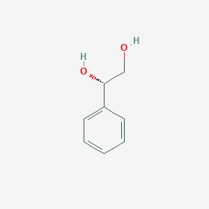 molecular formula C8H10O2 B126086 (S)-(+)-1-Phenyl-1,2-ethanediol CAS No. 25779-13-9