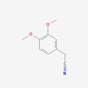 B126087 3,4-Dimethoxyphenylacetonitrile CAS No. 93-17-4