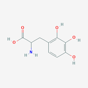 molecular formula C9H11NO5 B1260876 2-Amino-3-(2,3,4-trihydroxyphenyl)propanoic acid 