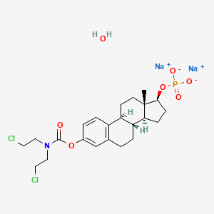 molecular formula C23H30Cl2NNa2O6P B1260884 Estramustine phosphate sodium CAS No. 1227300-83-5