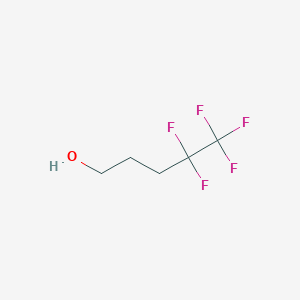 molecular formula C5H7F5O B126089 4,4,5,5,5-Pentafluoro-1-pentanol CAS No. 148043-73-6